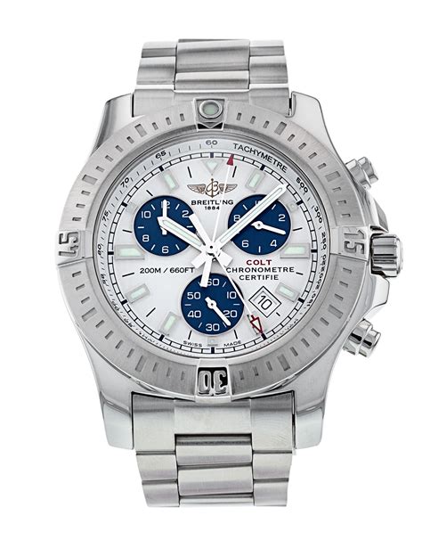 brand new price of breitling colt 2 price|pre owned breitling colt chronograph.